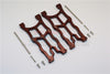 Arrma Nero 6S BLX (AR106009, AR106011) Aluminum Rear Lower Arms - 1Pr Brown