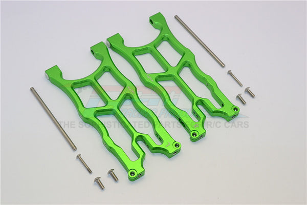 Arrma Nero 6S BLX (AR106009, AR106011) Aluminum Rear Lower Arms - 1Pr Green