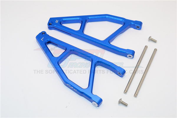 Arrma Nero 6S BLX (AR106009, AR106011) Aluminum Rear Upper Arms -1Pr Blue