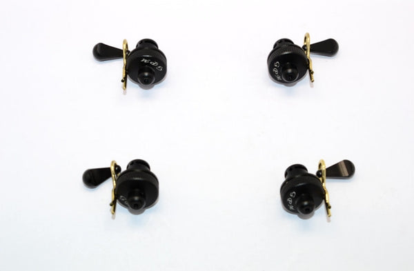 Arrma Nero 6S BLX (AR106009, AR106011) & Fazon 6S BLX (AR106020) Aluminum Front & Rear Magnetic Body Mount - 1 Set Black