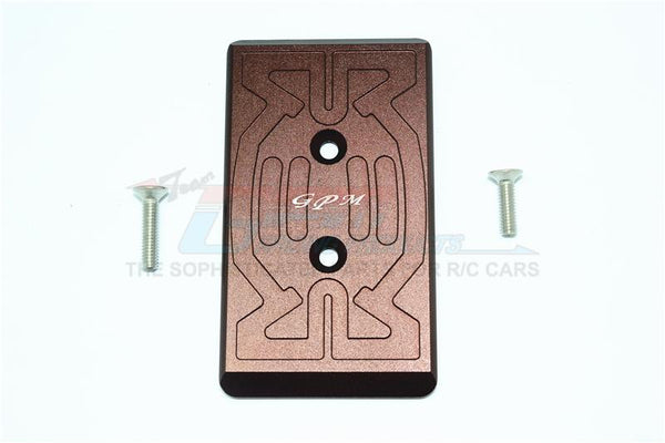 Arrma Nero 6S BLX (AR106009, AR106011) & Fazon 6S BLX (AR106020) Aluminum Front Chassis Protection Plate - 1Pc Set Brown