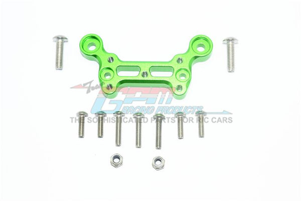 Arrma 1/8 OUTCAST 6S BLX Stunt Truck Aluminum Front Dirt Guard Mount - 1Pc Set Green