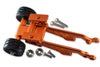 Arrma 1/8 OUTCAST 6S BLX Stunt Truck Aluminum Rear Wheelie With Wing Mount - 1 Set Orange