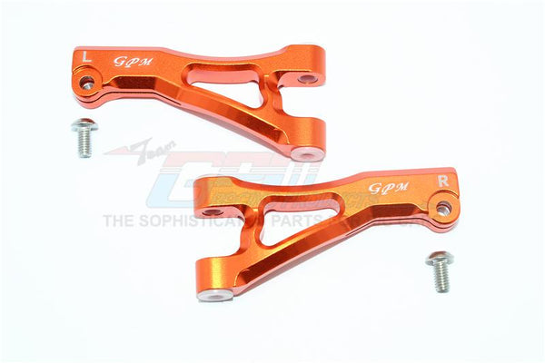 Arrma Senton 6S BLX (AR102654) Aluminum Front Upper Arms - 1Pr Set Orange