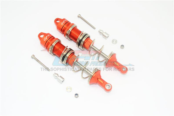 Arrma TALION 6S BLX Aluminum Front Double Section Spring Dampers 105mm - 1Pr Set Orange