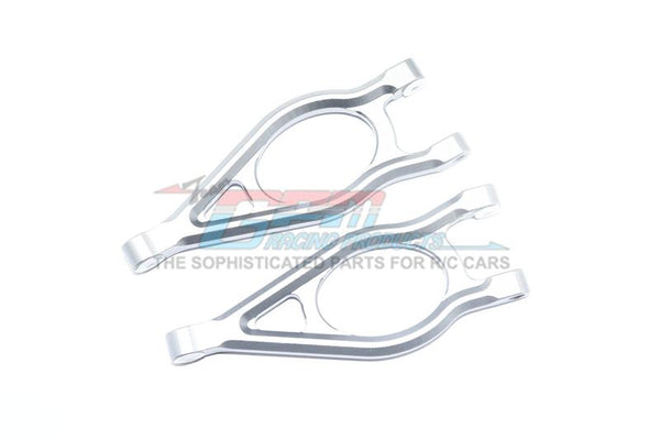Arrma 1/10 Fazon Voltage 2WD (AR102675AU) Aluminum Front Upper Suspension Arm - 1 Pair Set Gray Silver
