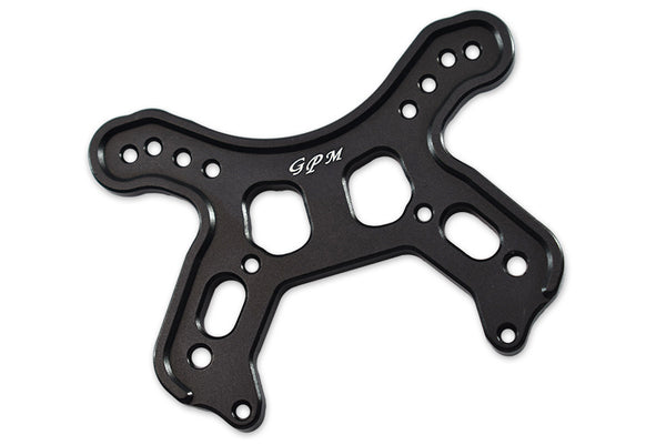 Arrma 1/8 TYPHON 6S BLX Aluminum Front Shock Tower - 1Pc Set Black