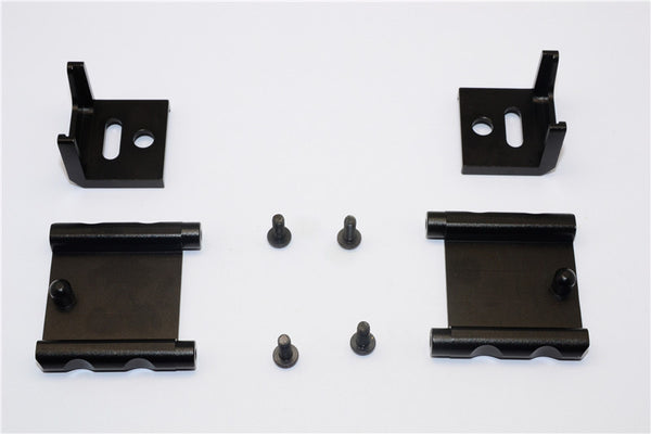 Tamiya MF01X Aluminum Battery Holder (138mm) - 1 Set Black