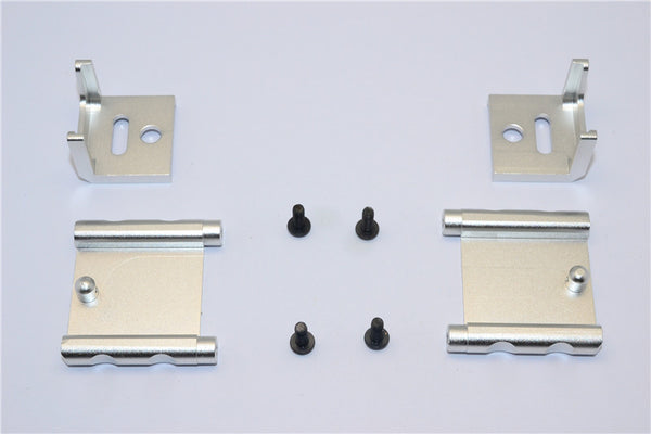 Tamiya MF01X Aluminum Battery Holder (138mm) - 1 Set Silver
