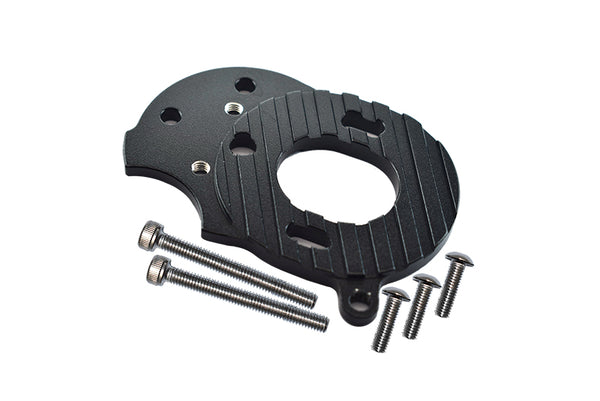Tamiya MF01X Aluminum Motor Plate - 1Pc Set Black