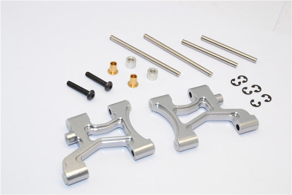 Tamiya MF01X & M06 Aluminum Rear Suspension Arm - 1Pr Set Gray Silver
