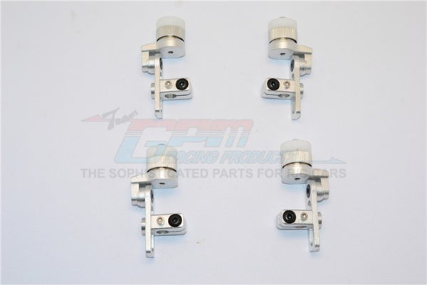 Tamiya MF01X Aluminum Front+Rear Magnet Body Mount -1 Set Silver