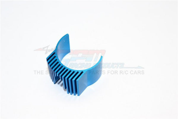Kyosho Mini Inferno Aluminum Motor Heat Sink (Special Design) - 1Pc Blue