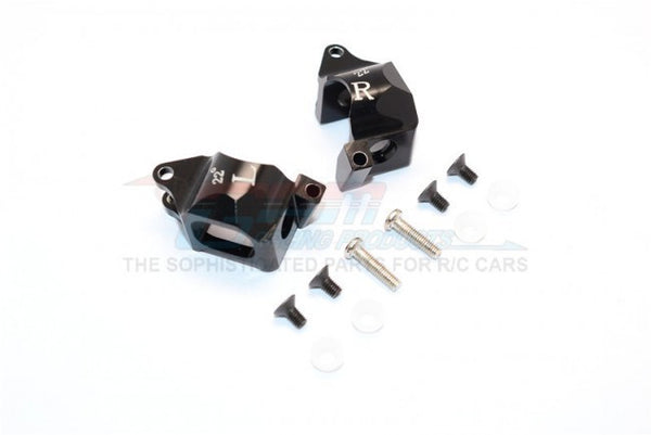 Kyosho Mini Inferno Aluminum Front C-Hub (22 Deg) - 1Pr Black