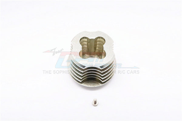 Kyosho Mini Inferno Aluminum Heat Sink For Speed Controller With Screw - 1Pc Set Titanium