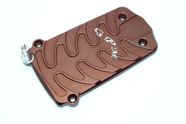 Axial SMT10 Grave Digger (AX90055) & MAX-D (AX90057) Aluminum Receiver Mount - 1Pc Set Brown