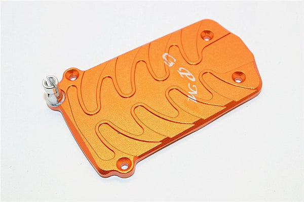 Axial SMT10 Grave Digger (AX90055) & MAX-D (AX90057) Aluminum Receiver Mount - 1Pc Set Orange