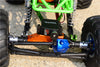 Axial SMT10 Grave Digger (AX90055) Aluminum Front C Hub - 1Pr Set Orange