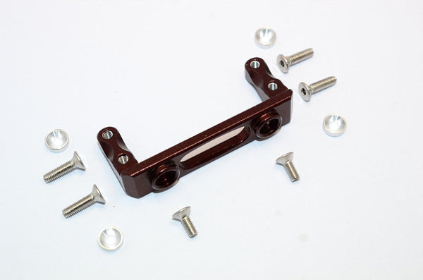 Axial SMT10 Grave Digger (AX90055) & MAX-D (AX90057) Aluminum Servo Mount - 1Pc Set Brown