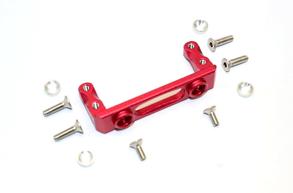 Axial SMT10 Grave Digger (AX90055) & MAX-D (AX90057) Aluminum Servo Mount - 1Pc Set Red
