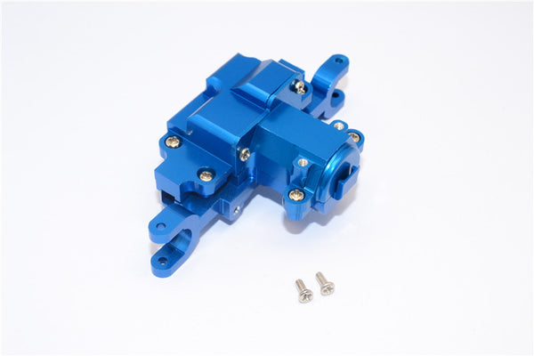 Kyosho Mini-Z Monster Aluminum Front Gear Box - 1Pc Set Blue