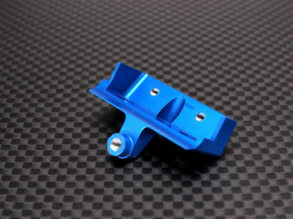 Kyosho Mini-Z Monster Aluminum Rear Gear Box Arm Mount Set For Original Motor Mount - Blue
