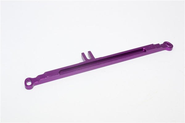 Kyosho Mini-Z Monster Aluminum Steering Plate (Toe-Out 2 Deg) - 1Pc Purple