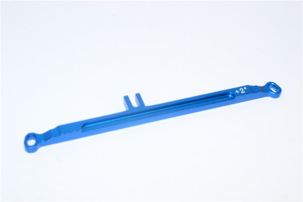 Kyosho Mini-Z Monster Aluminum Steering Plate (Toe-In 2 Deg) - 1Pc Blue
