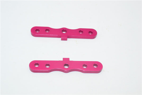 HPI Savage XS Flux Aluminum Front Bulkhead Plate - 2Pcs Pink