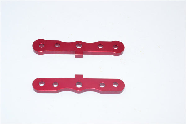 HPI Savage XS Flux Aluminum Front Bulkhead Plate - 2Pcs Red
