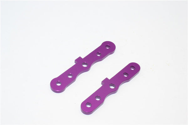 HPI Savage XS Flux Aluminum Rear Bulkhead Plate - 2Pcs Purple