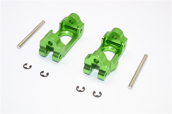 HPI Savage XS Flux Aluminum Front C-Hub - 1Pr Set Green