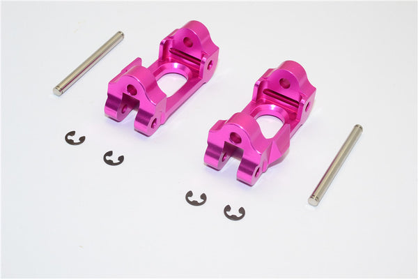 HPI Savage XS Flux Aluminum Front C-Hub - 1Pr Set Pink