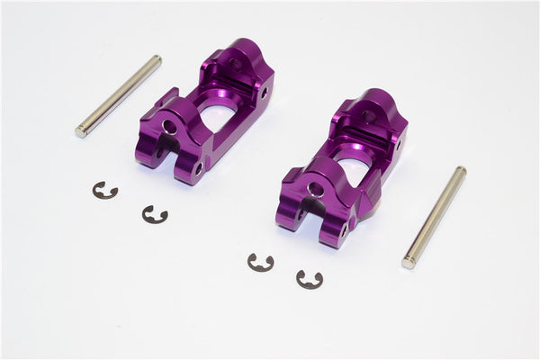 HPI Savage XS Flux Aluminum Front C-Hub - 1Pr Set Purple