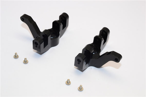 HPI Savage XS Flux Aluminum Front Knuckle Arm - 1Pr Set Black