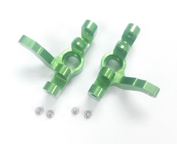 HPI Savage XS Flux Aluminum Front Knuckle Arm - 1Pr Set Light Green