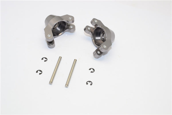 HPI Savage XS Flux Aluminum Rear Knuckle Arm - 1Pr Set Gray Silver