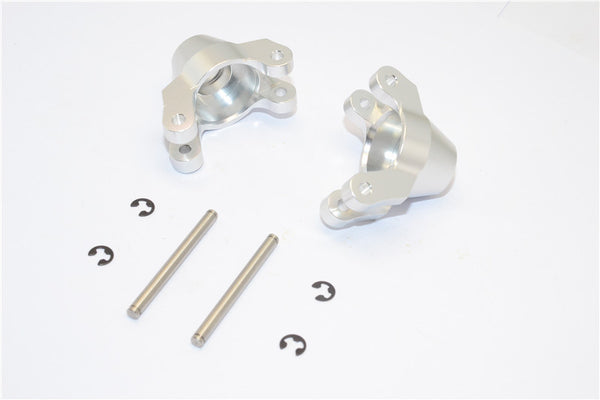 HPI Savage XS Flux Aluminum Rear Knuckle Arm - 1Pr Set Silver