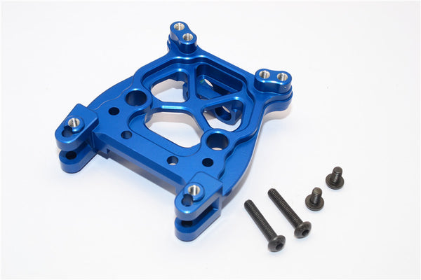 HPI Savage XS Flux Aluminum Front/Rear Shock Tower - 1Pc Set Blue