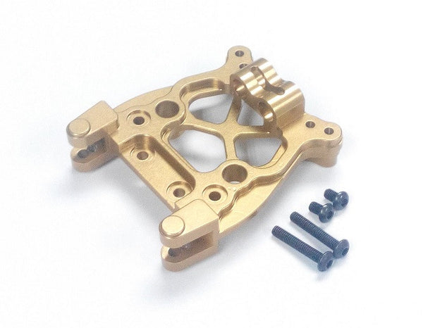 HPI Savage XS Flux Aluminum Front/Rear Shock Tower - 1Pc Set Titanium