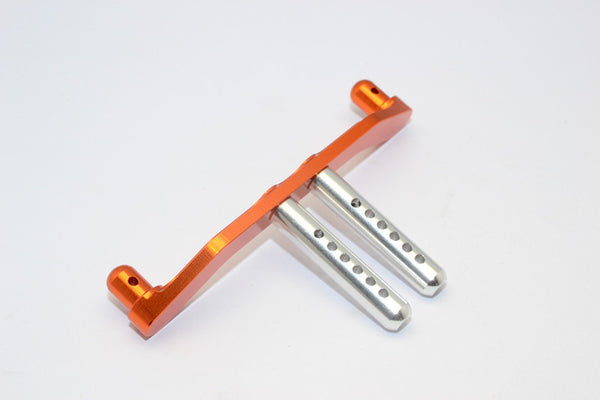 HPI Savage XS Flux Aluminum Front/Rear Body Post Mount With Post - 1 Set Orange