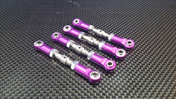 HPI Savage XS Flux Aluminum Front/Rear Upper Arm (Steel Tie Rod) - 2 Prs Set Purple