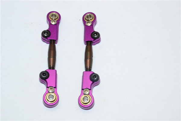 HPI Savage XS Flux Aluminum Front/Rear Upper Arm (Steel Tie Rod) - 1Pr Purple