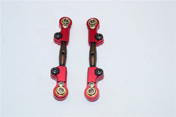 HPI Savage XS Flux Aluminum Front/Rear Upper Arm (Steel Tie Rod) - 1Pr Red