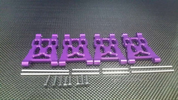 HPI Savage XS Flux Aluminum Front/Rear Lower Arm - 2 Prs Set Purple