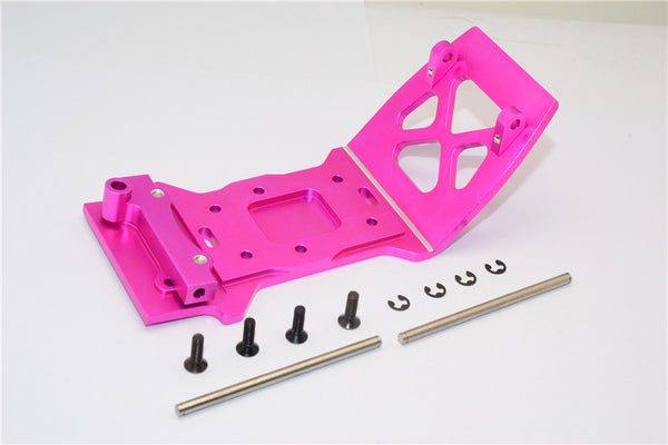 HPI Savage XS Flux Aluminum Front Skid Plate - 1Pc Set Pink