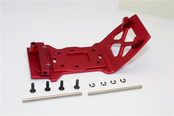 HPI Savage XS Flux Aluminum Front Skid Plate - 1Pc Set Red