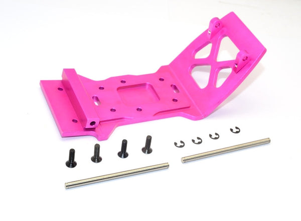 HPI Savage XS Flux Aluminum Rear Skid Plate - 1Pc Set Pink