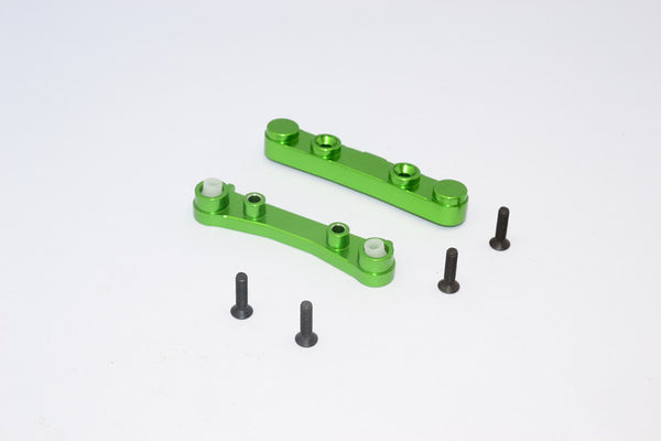 Team Losi Mini 8ight & 8ight-T Aluminum Rear Suspension Mount - 2Pcs Green