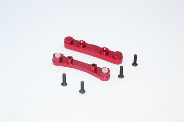 Team Losi Mini 8ight & 8ight-T Aluminum Rear Suspension Mount - 2Pcs Red